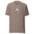 ACCELER FITNESS Unisex t-shirt dark colors with light gray logo