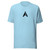 ACCELER FITNESS Unisex t-shirt light colors with black logo
