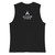 ACCELER FITNESS Muscle Shirt black with light gray logo