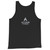 ACCELER FITNESS Tank Top dark colors with light gray logo