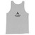 ACCELER FITNESS Tank Top light colors with black logo
