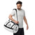 ACCELER FITNESS gym bag white with black logo