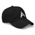 ACCELER FITNESS baseball cap dark colors with light gray logo