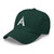 ACCELER FITNESS baseball cap dark colors with light gray logo