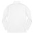 ACCELER FITNESS Eco Unisex Quarter zip pullover white with black logo