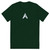 ACCELER FITNESS Tri-blend Unisex T-shirt dark colors with light gray logo