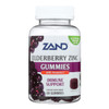 Zand Elderberry Zinc Gummies 60ct With Vit C