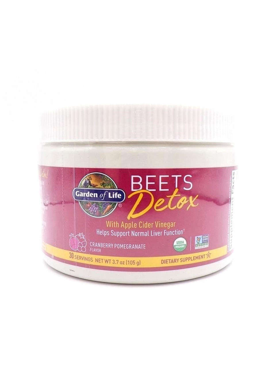 Garden Of Life Beets Detox Cranberry Pomegrenate 105g Powder Ullman