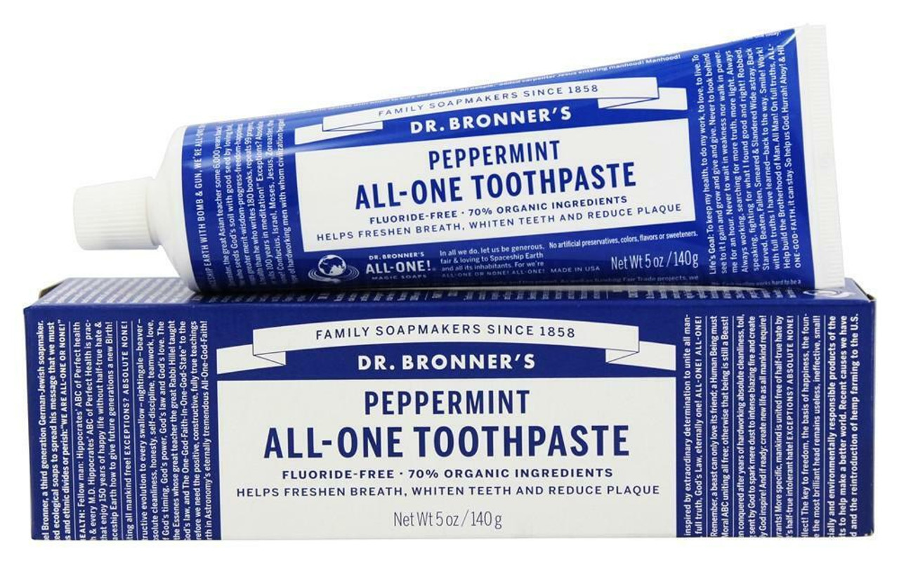 dr bronner's toothpaste ingredients