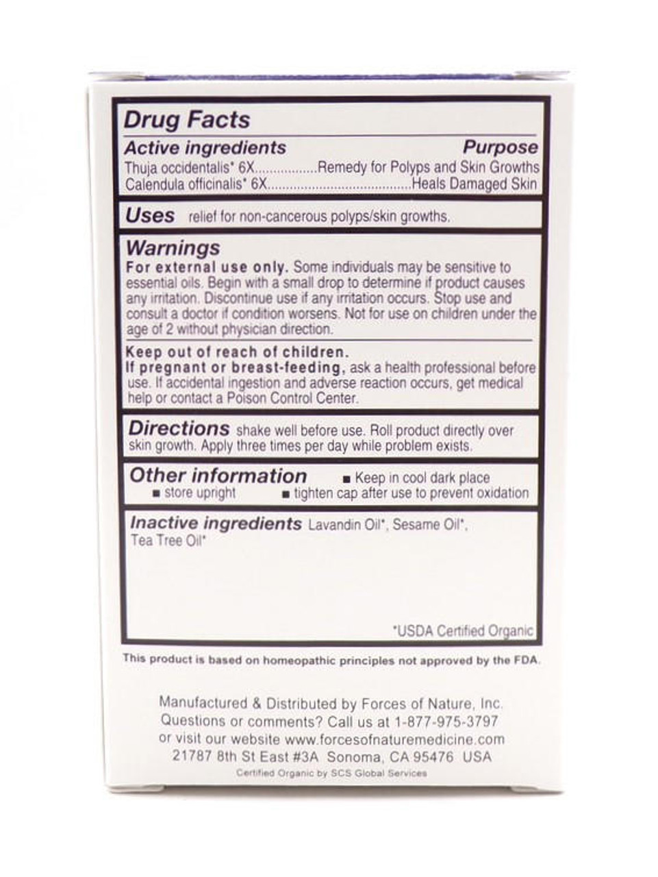 Forces Of Nature Skin Tag Remover Reviews Skin Tag Remover, Organic, 4ml - Ullman’s Health and Beauty