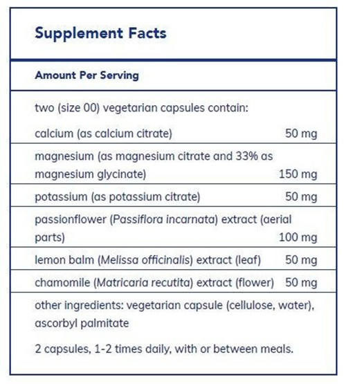 Pure Encapsulations – Muscle Cramp/Tension Formula – Leg Cramp, Muscle Tension & Relaxation Support – 60 Capsules