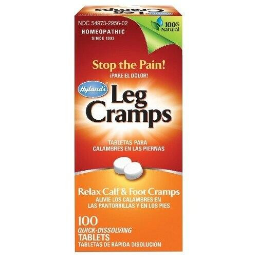 Hyland’s - Leg Cramps – Homeopathic Relief for Leg & Lower Back Cramping - 100 Tablets