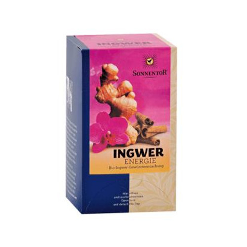 Sonnentor Ginger Energy Tea, 20 Bags