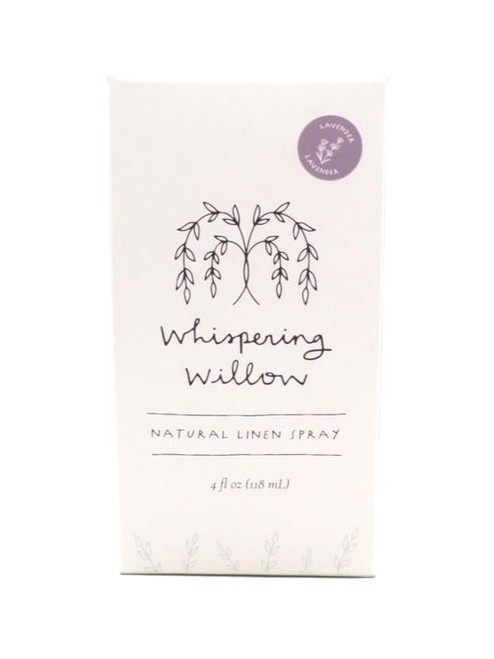 Whispering Willow Natural Linen Spray - Lavender - 4oz 