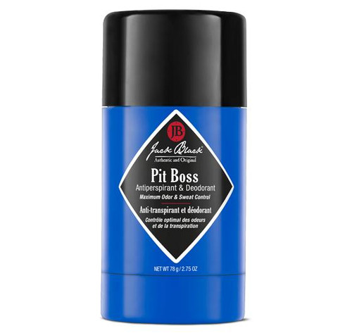Jack Black – Pit Boss Original Antiperspirant & Deodorant – Long‑Lasting Odor & Wetness Protection – 2.75oz