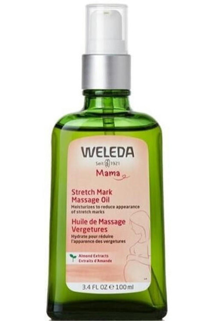 Weleda – Stretch Mark Massage Oil – Nourishing Botanical Skin Support – 3.4oz