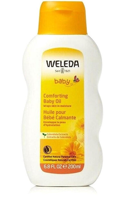 Weleda Comforting Baby Oil 6.8oz. With Calendula 