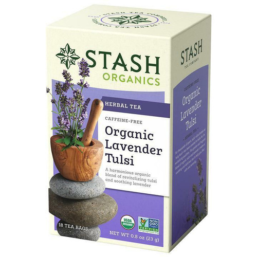 Stash Tea Company Organic Lavender Tulsi 18 bags