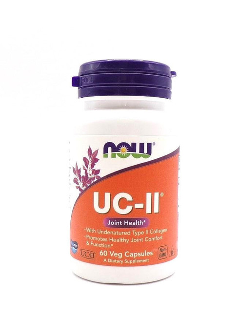 NOW Foods – UC‑II – Joint Health – Collagen - 60 Veg Capsules
