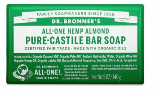 Dr. Bronner's Almond Castile Bar Soap 5oz. 