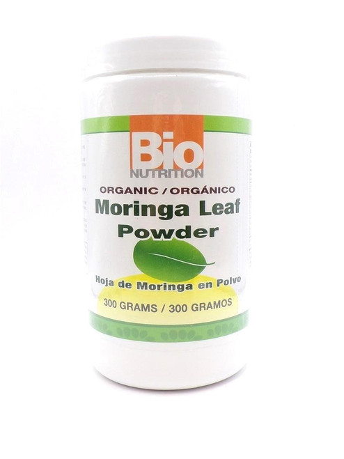 BIO Nutrition Moringa Leaf Powder 300grams Organic 