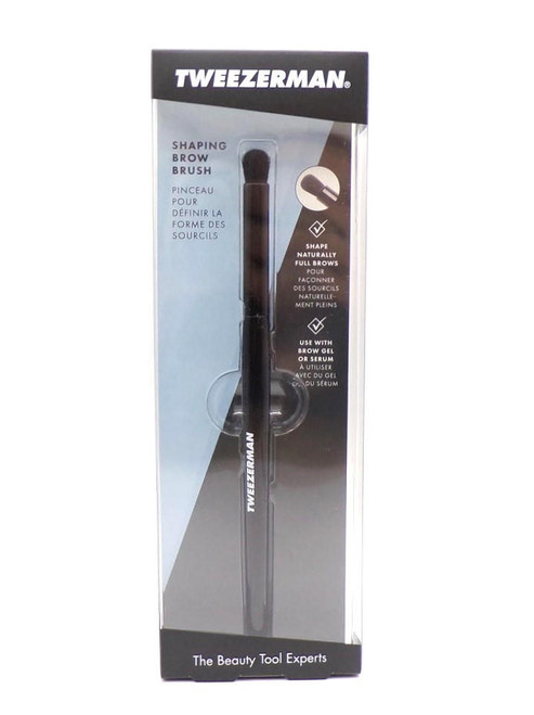 Tweezerman – Shaping Brow Brush – Precision Brow Defining & Grooming Tool
