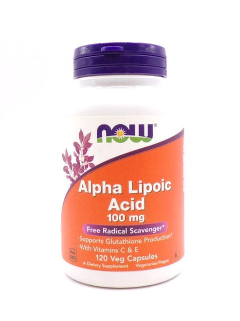 NOW Alpha Lipoic Acid 100mg, 120 Vcap 
