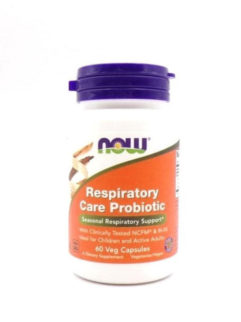 NOW Respiratory Care Probiotic, 60 veg caps 