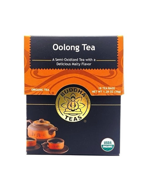 Buddha Teas Oolong Tea 18 Bags, Organic 