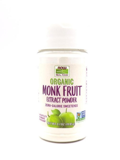 NOW Monk Fruit Extract Powder, organic, .07 oz 