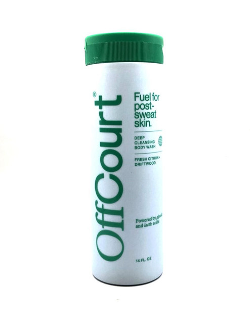 OffCourt Deep Cleansing Body Wash 14oz, Citron+ Driftwood 