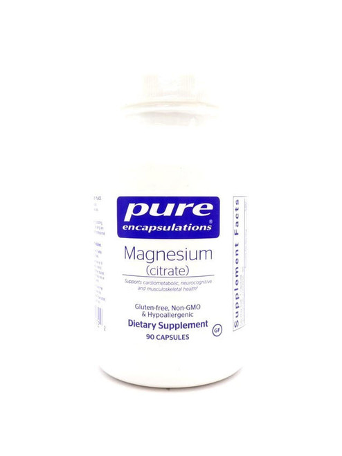 Pure Encapsulations Magnesium Citrate, 90ct 