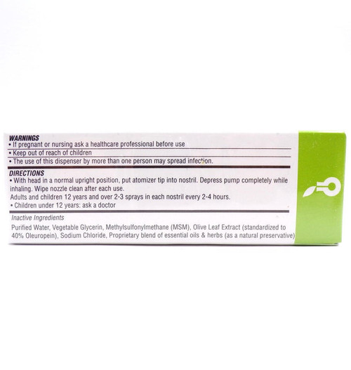 Olive Leaf Extract Nasal Spray 1 fl oz Ullman’s Health and Beauty