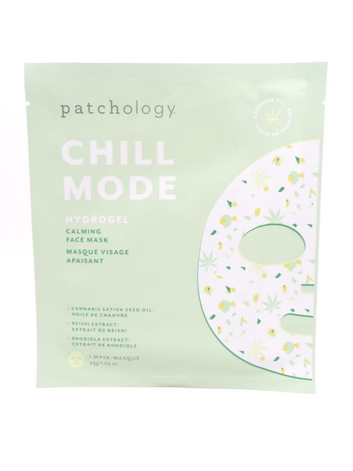 Patchology - Chill Mode Hydrogel Calming Face Mask - Cooling, Relaxing Self-Care Treatment - 1 Mask