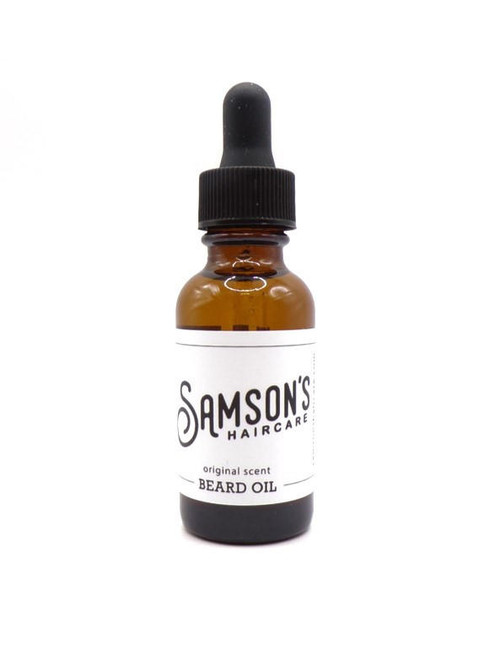 Samson's Haircare Beard Oil, 1oz. Bergamot Cedar 