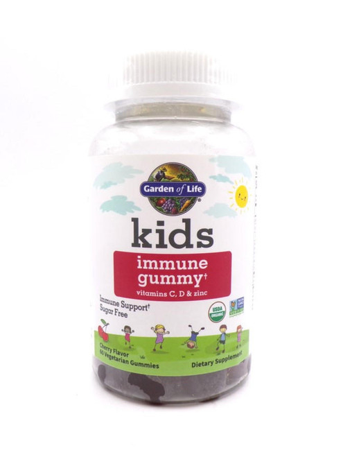 Garden Of Life Kids Organic Immune Gummy 60ct. Cherry Flavor 
