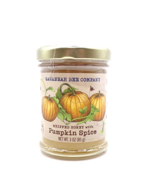 Savannah Bee Company Whipped Pumpkin Spice Honey, 3oz. 