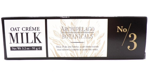 Archipelago Botanicals – Oat Milk Hand Crème – Softening Daily Moisture – 3.2oz