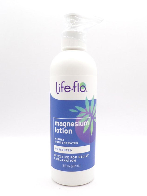 Life-flo Magnesium Lotion, Unscented - 8oz 