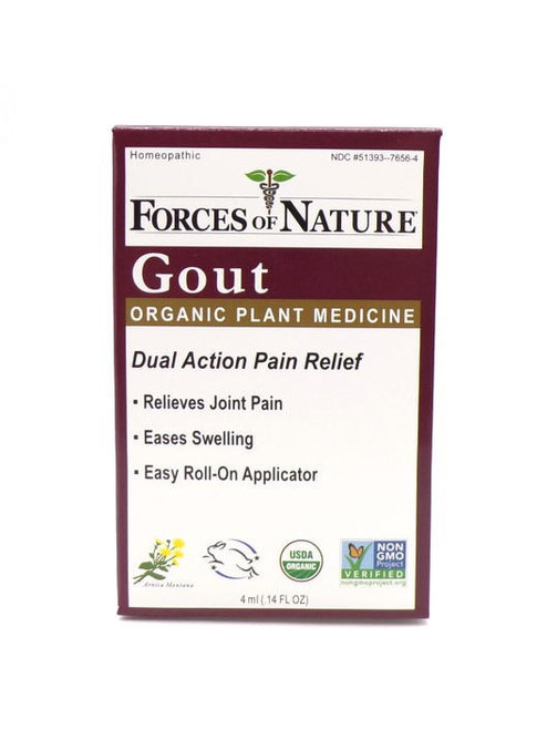 Forces Of Nature Gout Pain Rollerball, 4ml 