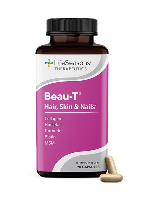LifeSeasons Beau-T - Supports Nourishing Hair, Skin & Nails - Dietary Supplement - 60 Capsules 