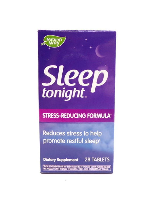 Nature’s Way – Sleep Tonight – Stress‑Free Nighttime Formula – 28 Tablets