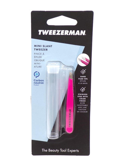 TweezerMan Mini Slant Tweezer Pretty In Pink 