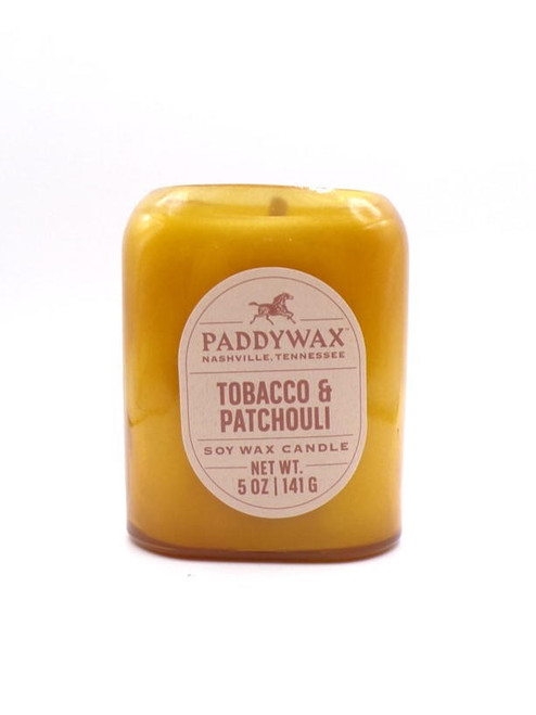 Paddywax Amber Glass Candle Tobacco & Patchouli 5oz 