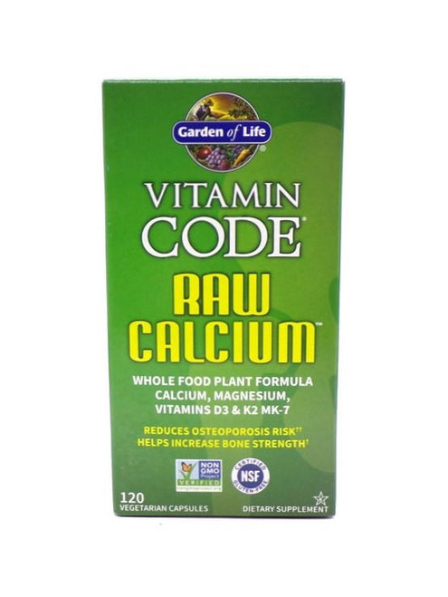 Garden Of Life Vitamin Code Raw Calcium 120caps 