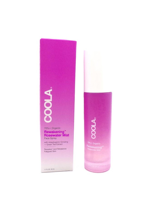 COOLA – Rewakening Rosewater Mist – Refreshing, Balancing Face Spray – 1.7oz