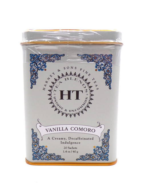 Harney & Sons HT Vanilla Comoro Tea Tin 20 Bags 