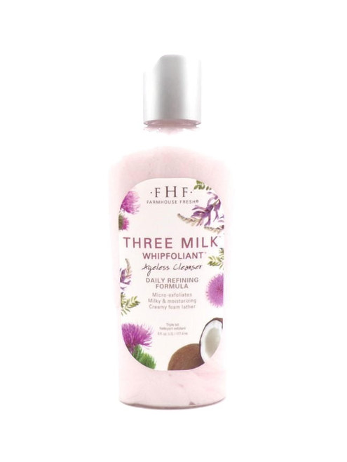 FarmHouse Fresh – Three Milk Cleanser – Whipfoliant™ Creamy Daily Cleanser – 6oz