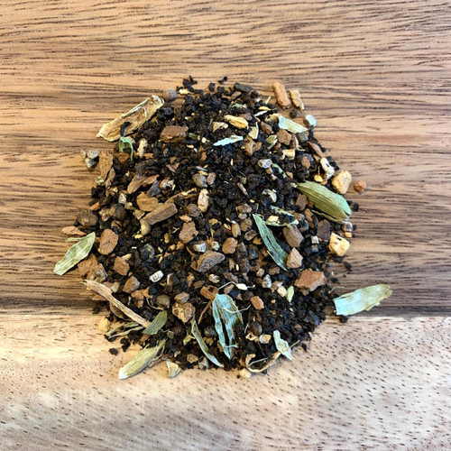 Ullman’s - Masala Chai Tea – Assamica Black Tea Blend with Cinnamon, Cardamom, Ginger & Cloves