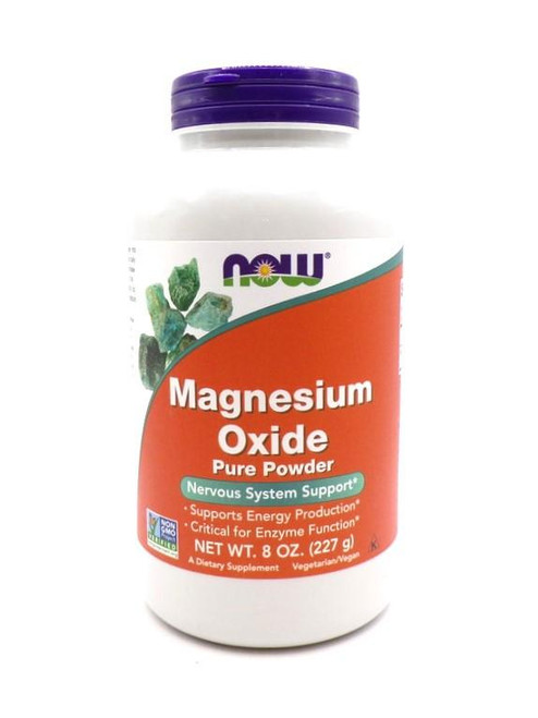 NOW Foods – Magnesium Oxide Powder – Essential Mineral Support – 8oz